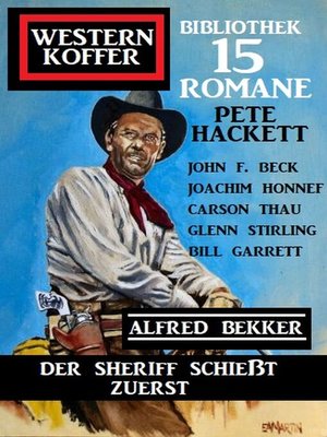 cover image of Der Sheriff schießt zuerst
